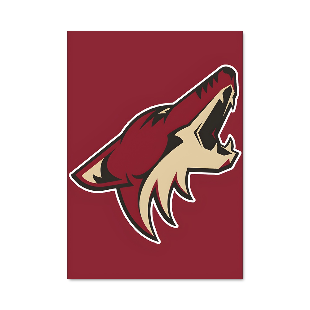 Poster Coyotes en Action